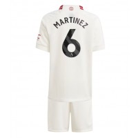 Manchester United Lisandro Martinez #6 Tredjedraktsett Barn 2023-24 Kortermet (+ Korte bukser)